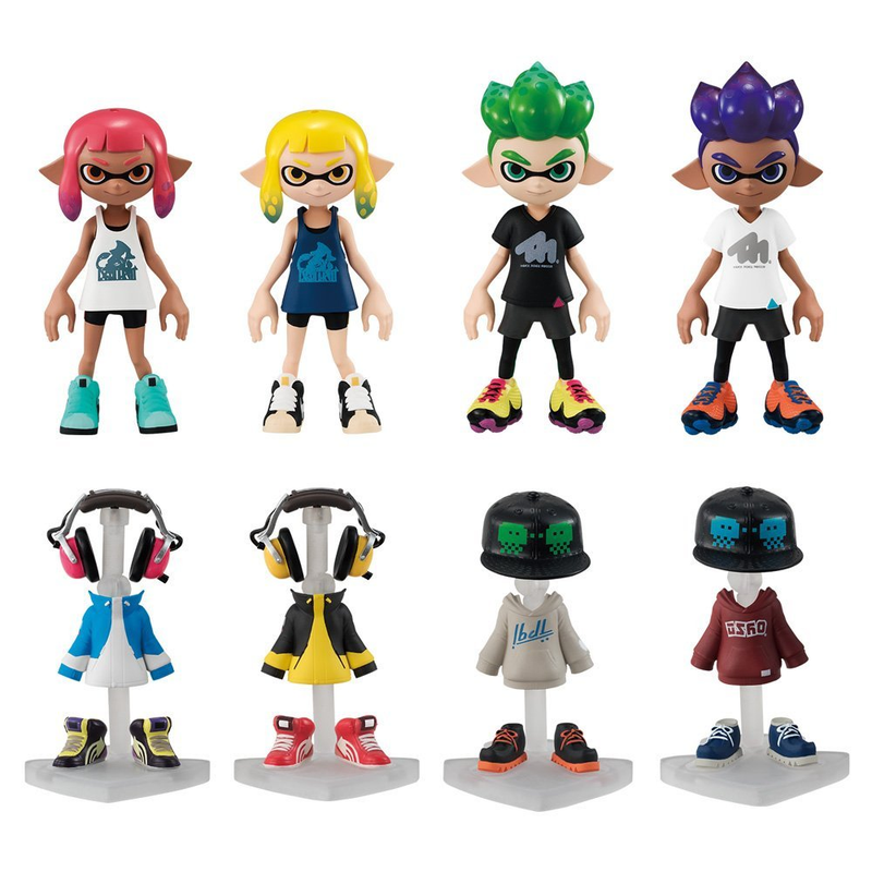 Illustration for article titled Wait, There Are Splatoon Dress-Up Figures?